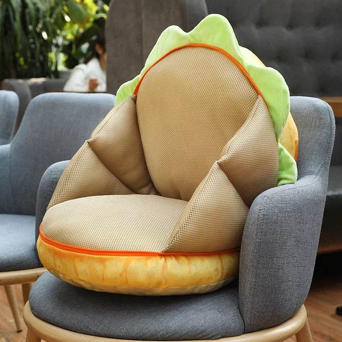 Hamburgerly: The Plush Cushion - Goodlifebean Chair & Sofa Cushions
