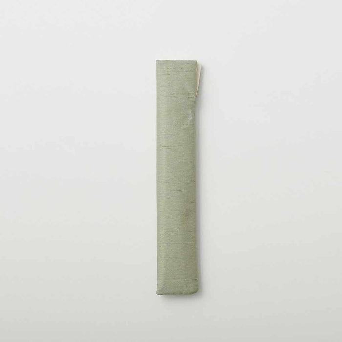 [HAND FAN BAG] FOLDING LIGHT GREEN FOR WOMEN  (UP TO ABOUT 8.66 IN. IN LENGTH) | KYOTO FOLDING FANS | OHNISHI TSUNE SHOTEN