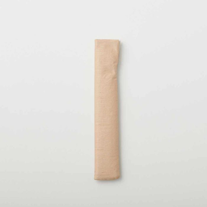[HAND FAN BAG] FOLDING LIGHT YELLOW FOR WOMEN  (UP TO ABOUT 8.66 IN. IN LENGTH) | KYOTO FOLDING FANS | OHNISHI TSUNE SHOTEN