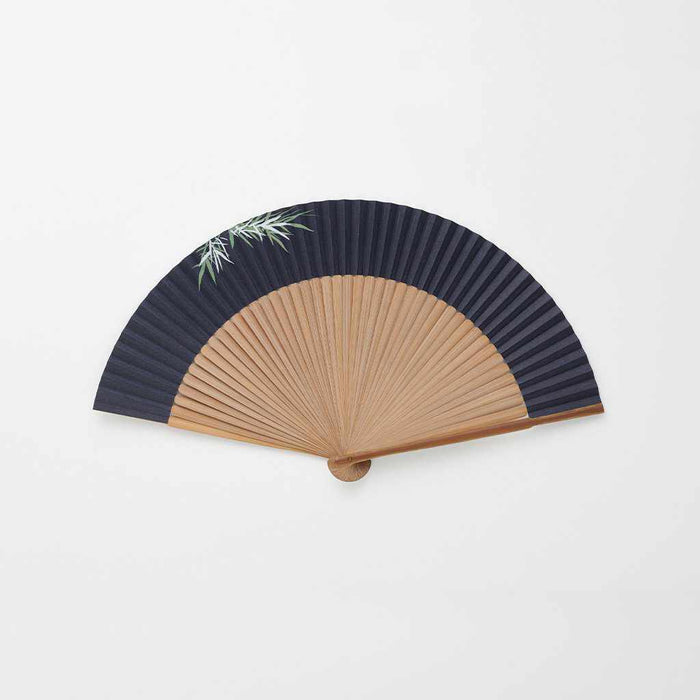 [HAND FAN] MEN'S PAPER FAN DYED WASHI TAKEBAYASHI DAISHOJI | KYOTO FOLDING FANS | OHNISHI TSUNE SHOTEN
