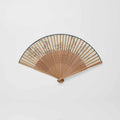 [HAND FAN] MEN'S SILK FAN BIRD AND BEAST CARICATURE | KYOTO FOLDING FANS | OHNISHI TSUNE SHOTEN