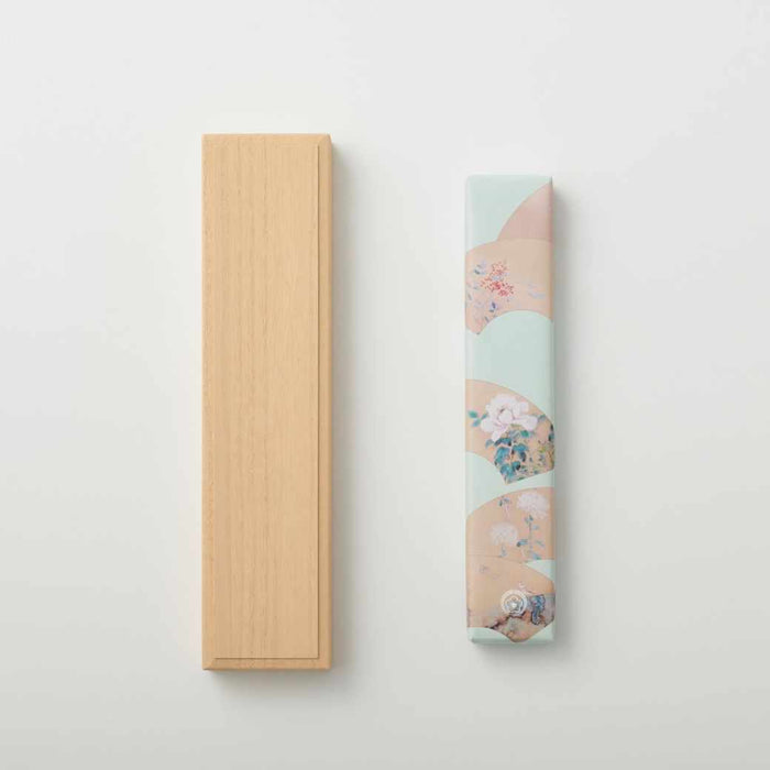 [HAND FAN] PAULOWNIA BOX FOR FOLDING FAN | KYOTO FOLDING FANS | OHNISHI TSUNE SHOTEN