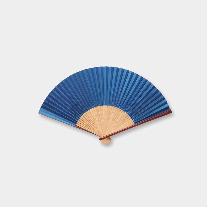 [HAND FAN] WOMEN'S PAPER FAN SPRING SKY | KYOTO FOLDING FANS | OHNISHI TSUNE SHOTEN