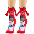 Hand holding Christmas Socks - Goodlifebean Shoes