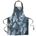 Hand painted Butterfly Personalized Canvas Apron - LeobonZone