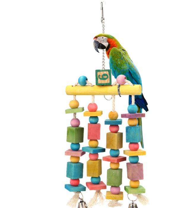 Hanging Bells Bird Swing - Goodlifebean Gifts