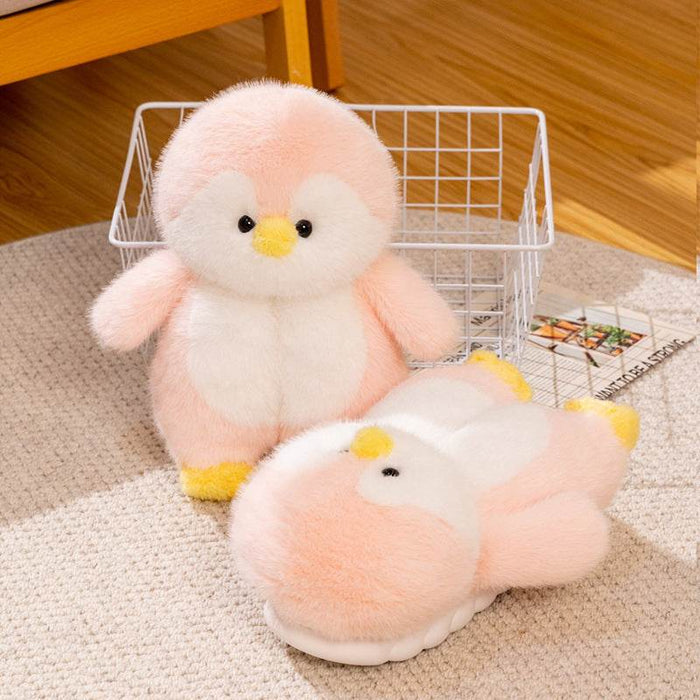 36-37 / Pink / Penguin Slippers