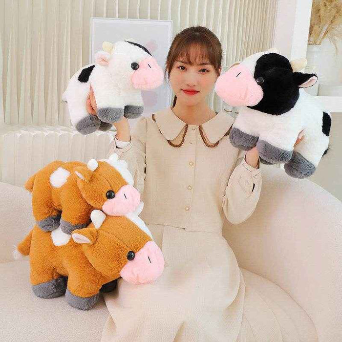 Hayley: Cute Cow Plushie | Stuffed Animal Cow - Goodlifebean Stuffed Animals