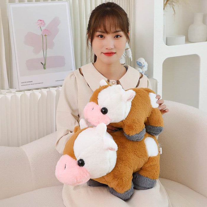 Hayley: Cute Cow Plushie | Stuffed Animal Cow - Goodlifebean Stuffed Animals