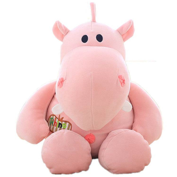 Hazel the Happy Hippo Plushie - Goodlifebean Stuffed Animals