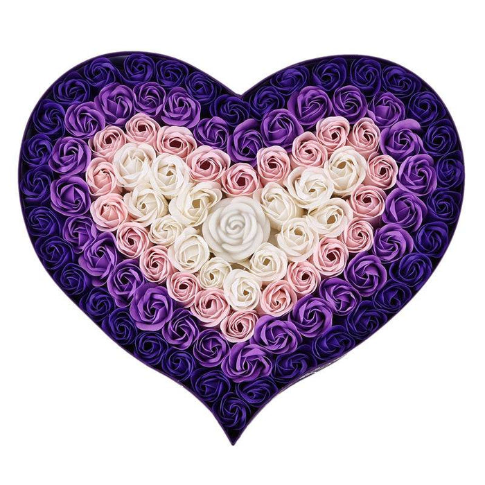 Heart Shaped Rose Gift Box - Goodlifebean Gifts