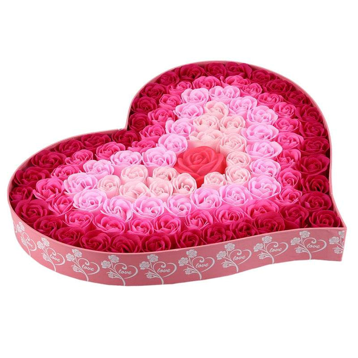 Heart Shaped Rose Gift Box - Goodlifebean Gifts