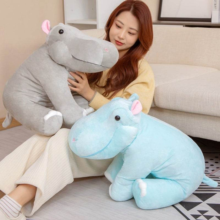 Henry: Giant Hippo Plushie - Goodlifebean stuffed animals