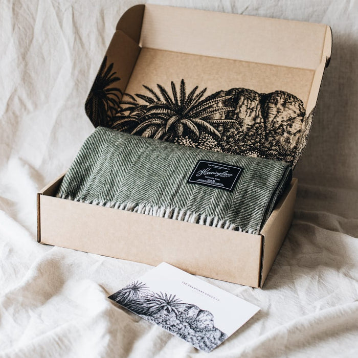 Herringbone Collection | Recycled Wool Blankets | Bayleaf