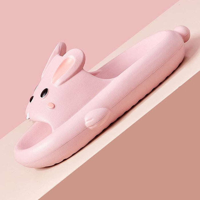Hoppin' Happy Kawaii Bunny Slippers - Goodlifebean Shoes