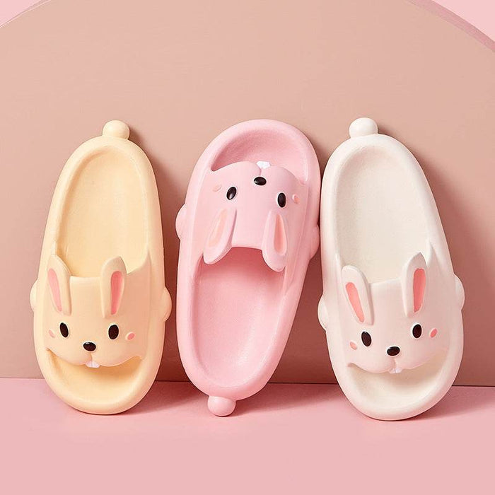 Hoppin' Happy Kawaii Bunny Slippers - Goodlifebean Shoes