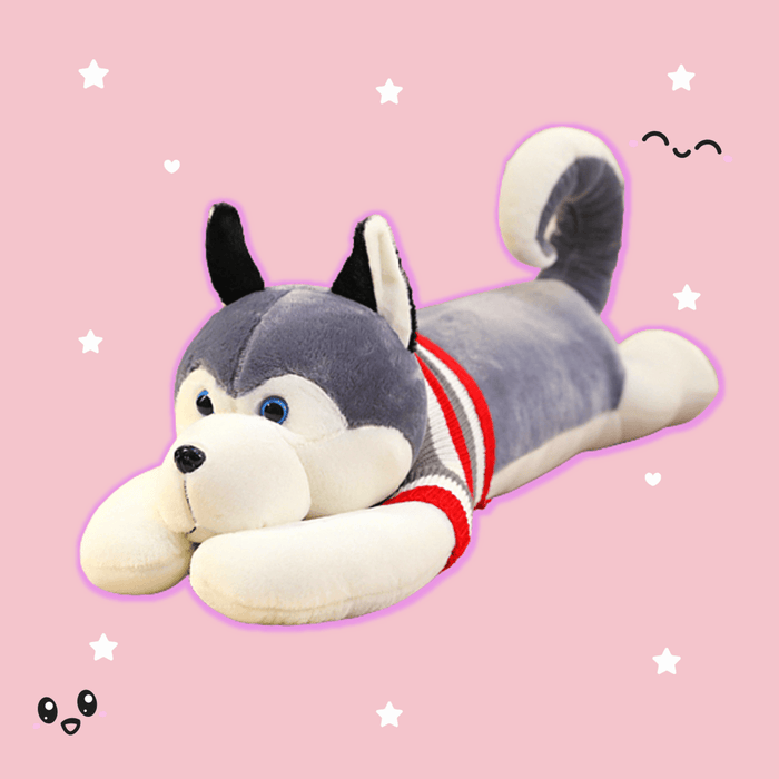 Hoppy: The Giant Stuffed Husky Plush - Goodlifebean Stuffed Animals