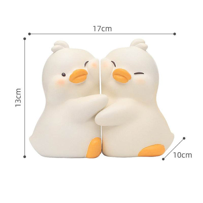 Hug'n'Duck Bookends - Goodlifebean home decor
