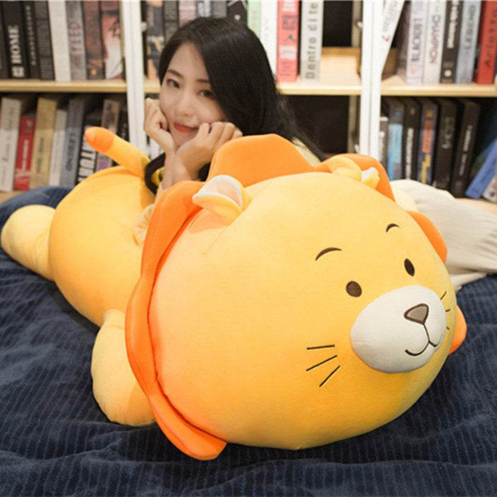 Hugo: The Great Giant Lion Plush - Goodlifebean Stuffed Animals