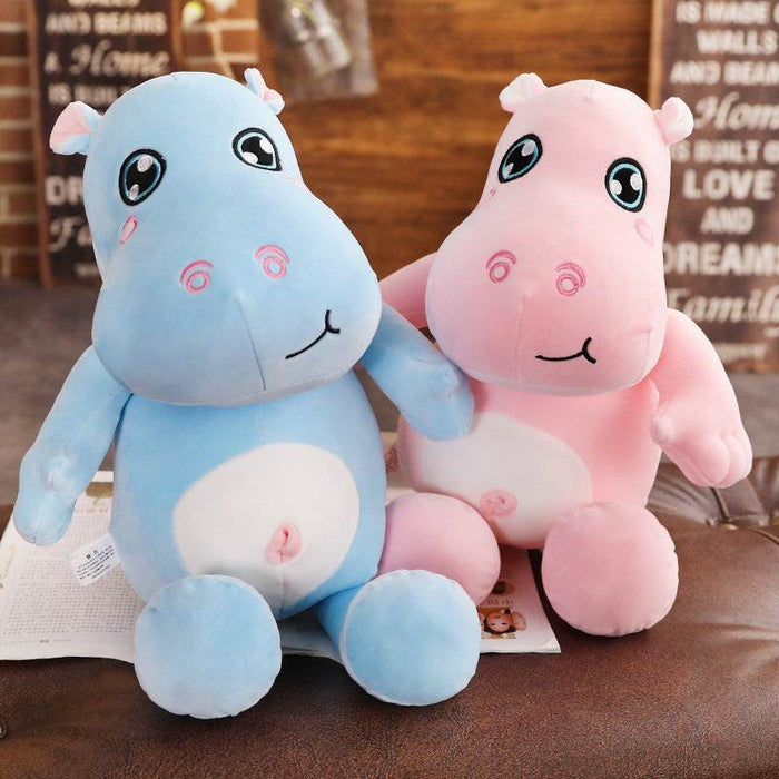 Hyppo: Giant Stuffed Hippo Plush (3 ft) - Goodlifebean Stuffed Animals