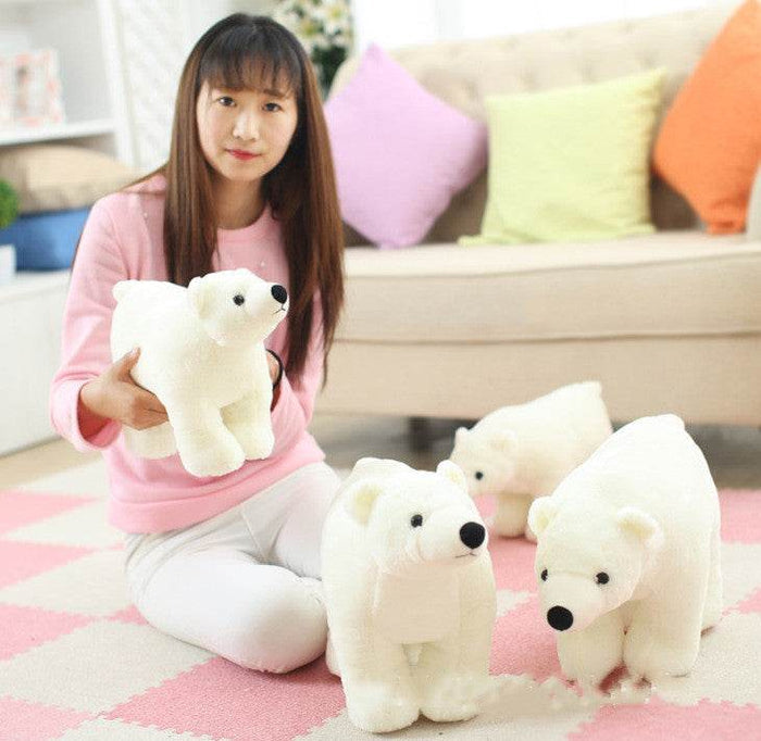 Icicle: Cute Mini Polar Bear Plushie - Goodlifebean Stuffed Animals