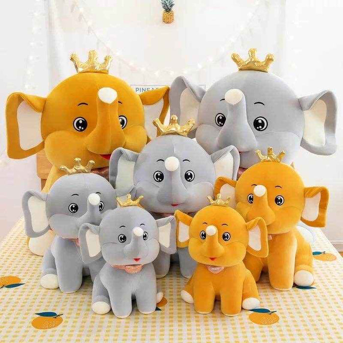 Jumbo Stuffed Elephant Plush