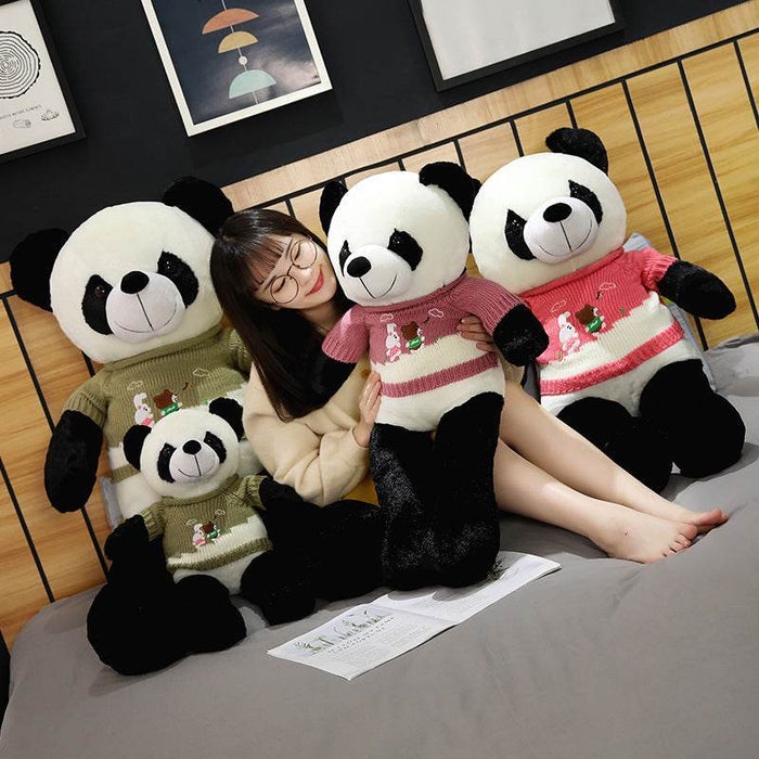 Jumbo Stuffed Panda Plushie | 3.2ft Panda Plush - Goodlifebean stuffed animals