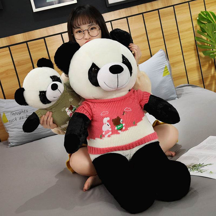 Jumbo Stuffed Panda Plushie | 3.2ft Panda Plush - Goodlifebean stuffed animals