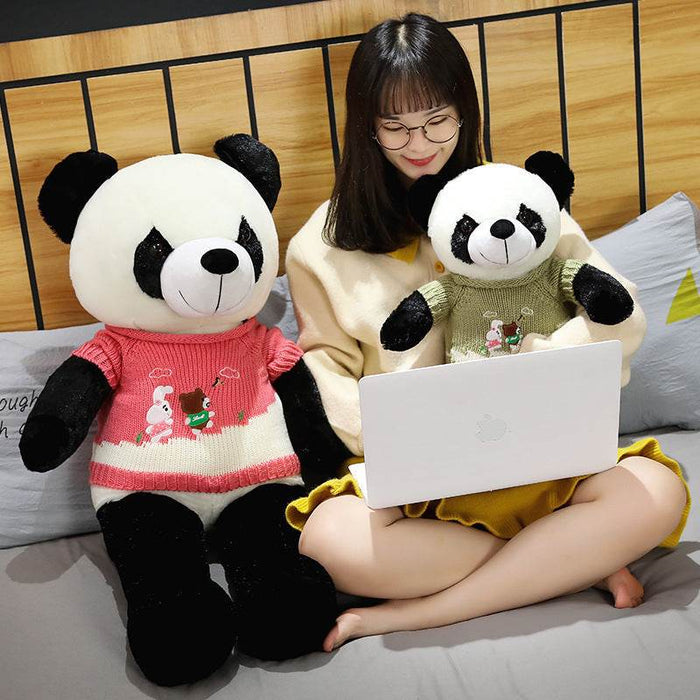 Jumbo Stuffed Panda Plushie | 3.2ft Panda Plush - Goodlifebean stuffed animals