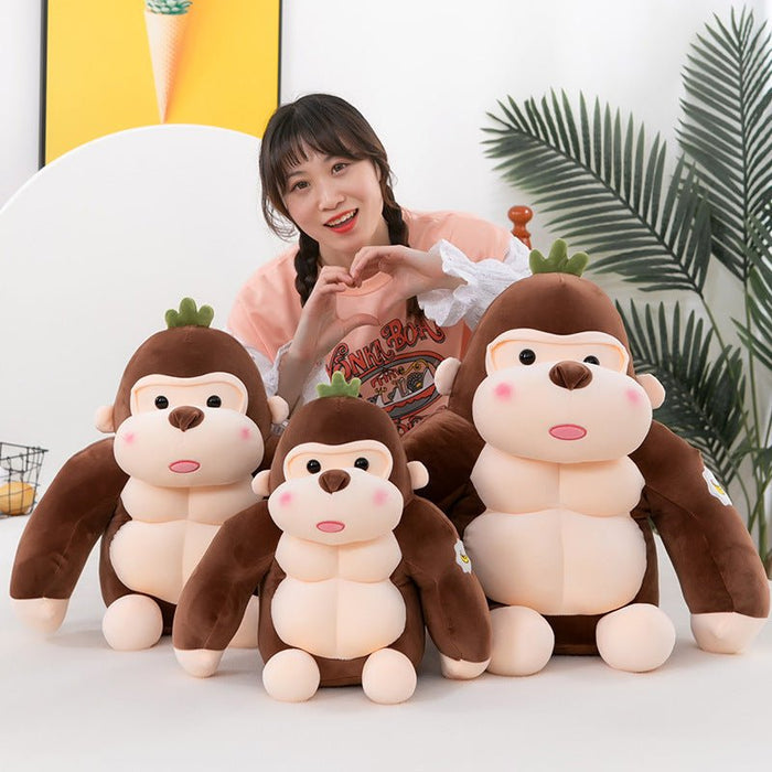 Kane: Buffed Up Gorilla Plushie | Big Gorilla Stuffed Animal - Goodlifebean 0