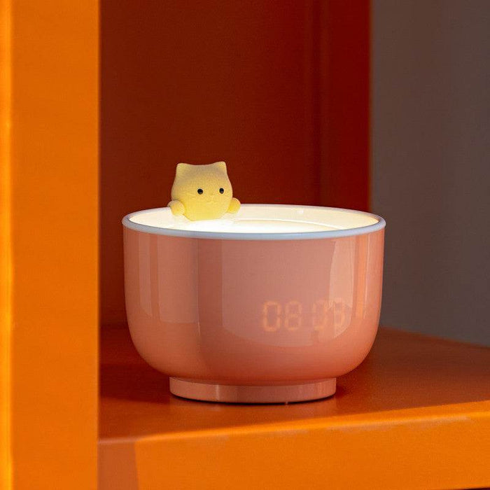 Kawaii 3 - in - 1 Bedside Lamp, Alarm Clock, and Night Light - Goodlifebean Stuffed Animals