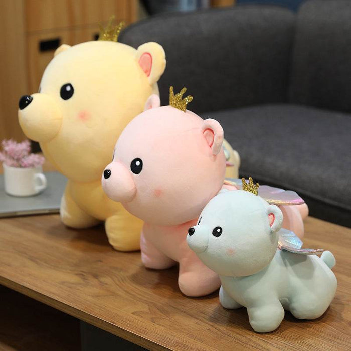 Kawaii Angelic Nursery Decor Teddy Bear - Goodlifebean Stuffed Animals