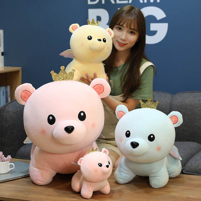 Kawaii Angelic Nursery Decor Teddy Bear - Goodlifebean Stuffed Animals