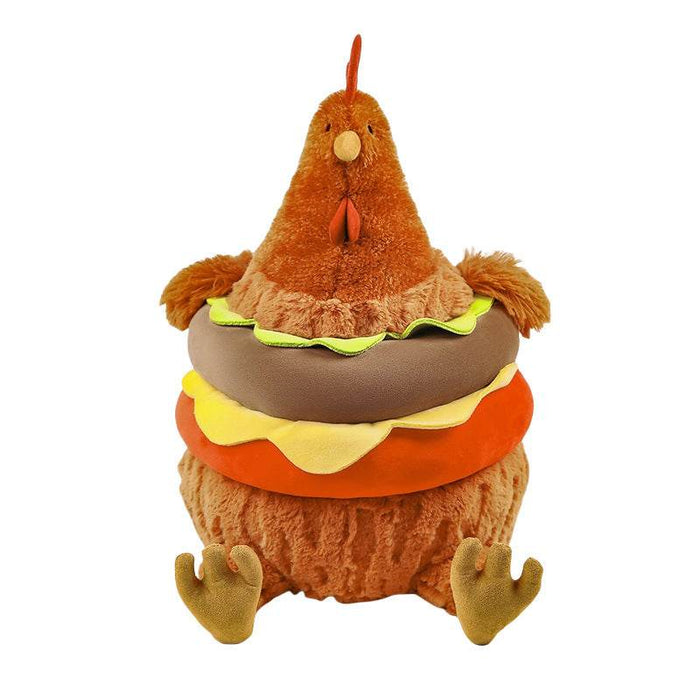 Kawaii Chick’n’Cheese Chicken Plushie - Goodlifebean Stuffed Animals