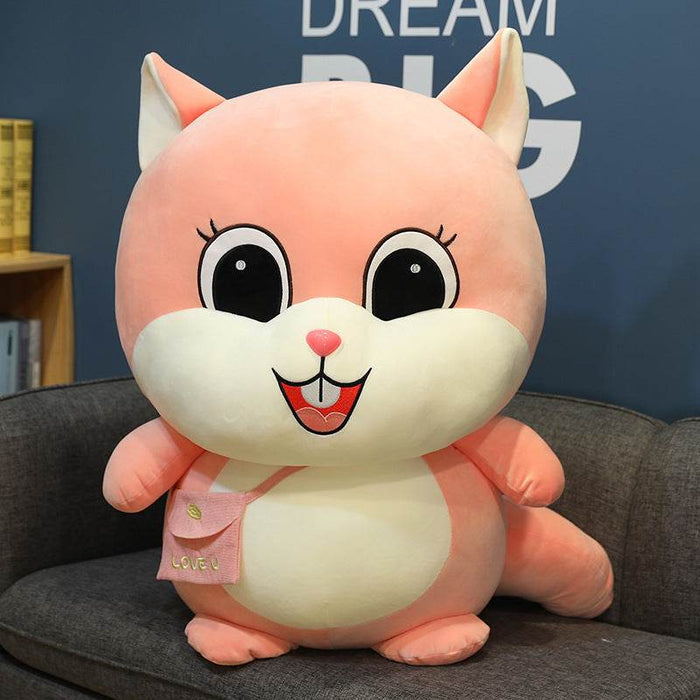 Kawaii Chirpy Squirrel Plush - Goodlifebean Stuffed Animals