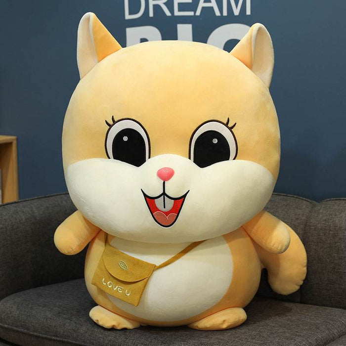 Kawaii Chirpy Squirrel Plush - Goodlifebean Stuffed Animals