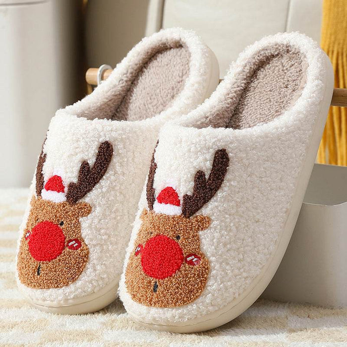 Kawaii Christmasy Holiday Slippers - Goodlifebean Slides