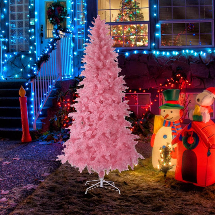 Kawaii Pink 8ft Artifical Christmas Tree - Goodlifebean Decor