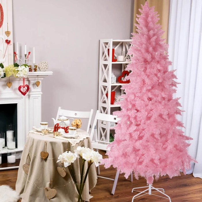 Kawaii Pink 8ft Artifical Christmas Tree - Goodlifebean Decor