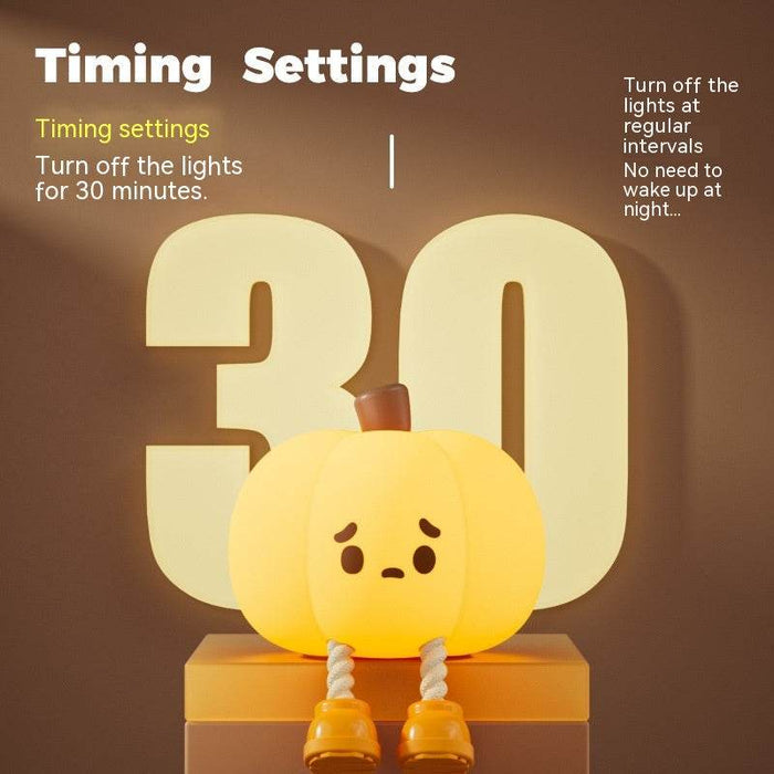 Kawaii Pumpkin Lamp - Goodlifebean Home Gadgets