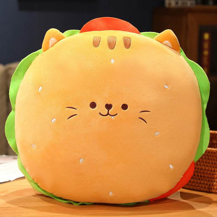 Kawaii Stuffed Hamburger Plushie - Goodlifebean Stuffed Animals