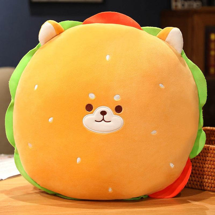 Kawaii Stuffed Hamburger Plushie - Goodlifebean Stuffed Animals