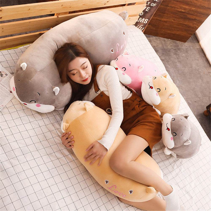 KawaiI Stuffed Hamster Plushie (Large) - Goodlifebean Stuffed Animals
