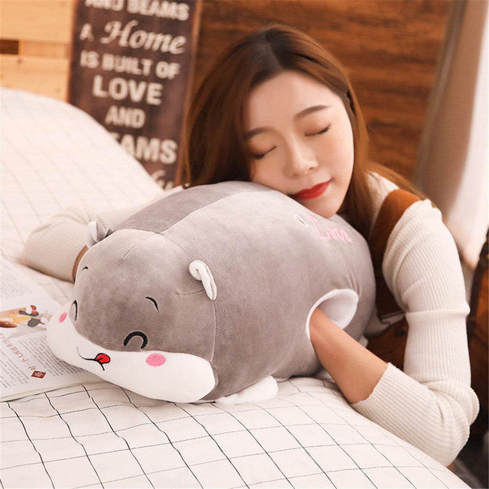 KawaiI Stuffed Hamster Plushie (Large) - Goodlifebean Stuffed Animals