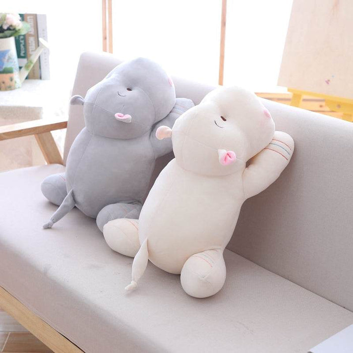 Kawaii Stuffed Hippo Plush - Goodlifebean Toys & Games