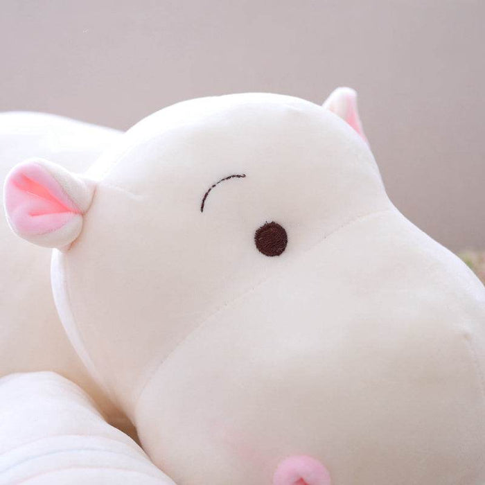 Kawaii Stuffed Hippo Plush - Goodlifebean Toys & Games