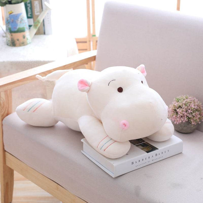Kawaii Stuffed Hippo Plush - Goodlifebean Toys & Games