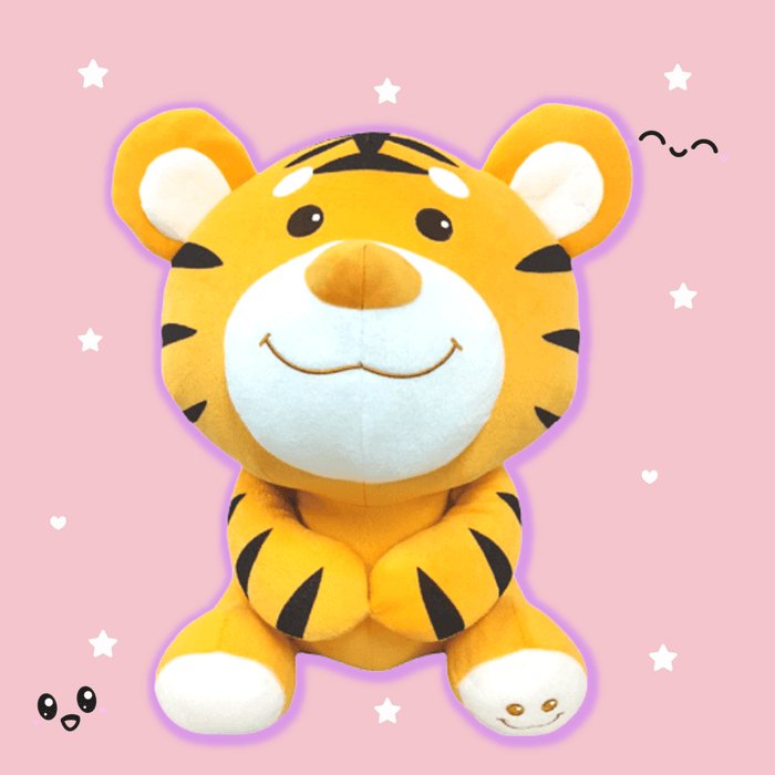 Kawaii Tiger Plushie - Goodlifebean Stuffed Animals