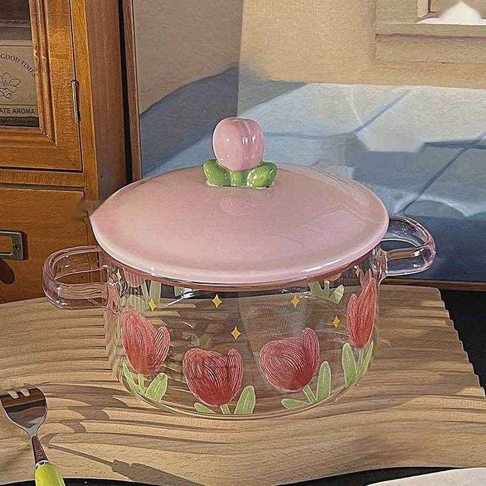 Kawaii Tulip Ramen Bowl - Goodlifebean Gifts