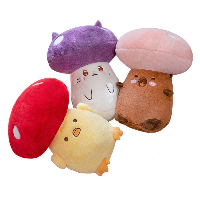 Kinoberry: Kawaii Funny Mushroom Plushie - Goodlifebean Stuffed Animals